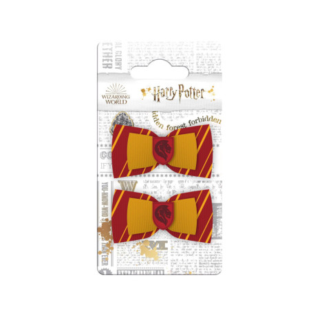 Lot de 2 Pinces à Cheveux Gryffondor Harry Potter - Accessoires Coiffure
