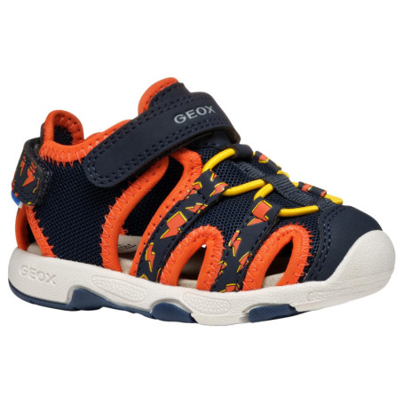 Sandales Antidérapantes Geox B Multy pour Garçon - Navy Orange