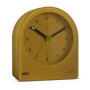 Réveil Analogique Classique Braun Jaune avec Fonction Snooze et Rétroéclairage