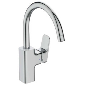 Mitigeur de Cuisine Col de Cygne Ceraplan Chrome - Économie d'Eau