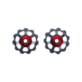 Galets de Dérailleur Aluminium BBB AluBoys 11T - Compatibles Shimano et Campagnolo