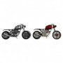Horloge de table DKD Home Decor Motocyclette Fer (2 pcs) (44 x 13.5 x 23 cm) 109,99 €