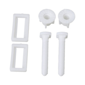 Lot de 2 Vis et Écrous pour Abattant de Toilettes BQLZR - Réparation Facile