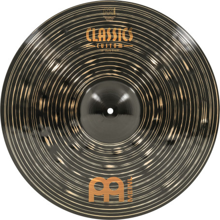 Cymbale Crash Meinl Classics Custom Dark 19" - Son Profond et Puissant