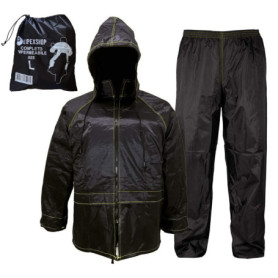 Combinaison de Pluie Mixte Auto Accessori Lupex - Noir 4XL