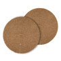 Lot de 2 Disques de Paillage en Coco - Protection Plantes 80 cm