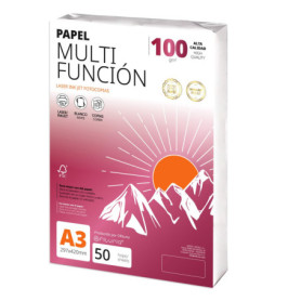 Papier A3 Multifonction 100g - 50 Feuilles pour Imprimante et Projets Créatifs