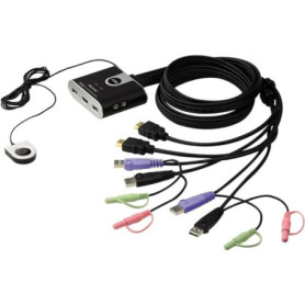Câble KVM ATEN CS692 HDMI/USB avec Audio pour 2 PC