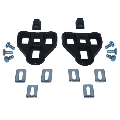 Cales de vélo Look Delta Noires pour chaussures de route et VTT - cyclingcolors