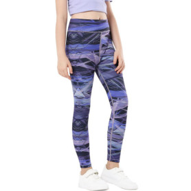 Legging de Sport Violet pour Filles - Confort et Élégance 8-10 ans