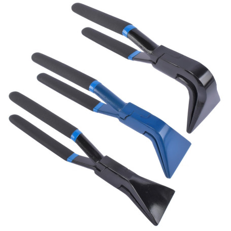 Jeu de 3 Pinces Pliantes Hopzty - Angles 0°, 45° et 90° pour Couvreur et Plombier