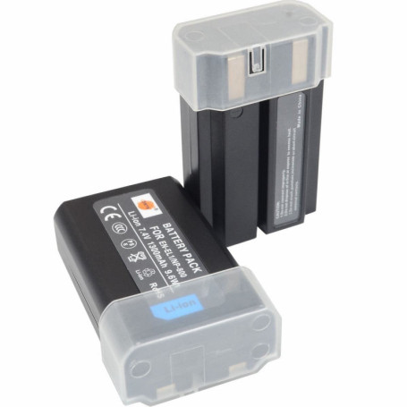 Pack de 2 Batteries Li-ion DSTE pour Nikon Coolpix EN-EL1
