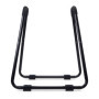 Barre à dips Amazon Basics pour entraînement de fitness - Noir