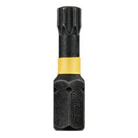 Embout Impact Torsion DeWalt T27 - 25mm avec Anneau Magnétique