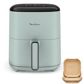 Moulinex Easy Fry POP Eucalyptus 5L - Friteuse à air avec 10 programmes