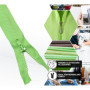 Fermeture Éclair Séparable 60 cm Verde Manzana - Pack de 10 par DOJA Barcelona