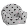 Fauteuil Enfant MuseHouse - Mini Chaise Confortable pour Chambre