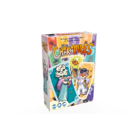 Chakapuces - Jeu de Cartes Familial et Stratégique pour 2 à 6 Joueurs