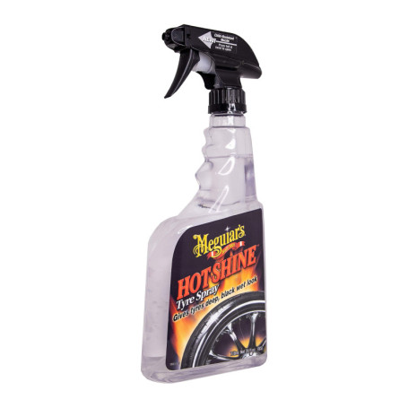 Meguiar's Brillant Pneus Hot Shine - Finition Brillante Longue Durée