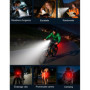 Lumière Vélo Avant et Arrière Rolgno - Éclairage LED Ultra Lumineux et Étanche