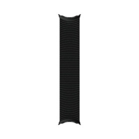 Bracelet Élastique Bicolore pour Google Pixel Watch 3 et 4 - Noir Volcanique/Vert Sauge, Taille M