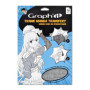 Trame à Transférer Graph'it pour Dessin Manga - Motif Textile A4