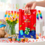 Lot de 50 Sacs Cadeau Anniversaire Colorés - Idéal pour Enfants