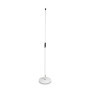 Pied Micro Droit Gravity MS 23 W - Base Ronde Blanche
