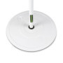 Pied Micro Droit Gravity MS 23 W - Base Ronde Blanche