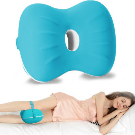 Oreiller de Jambe Ergonomique en Mousse à Mémoire Bibykivn