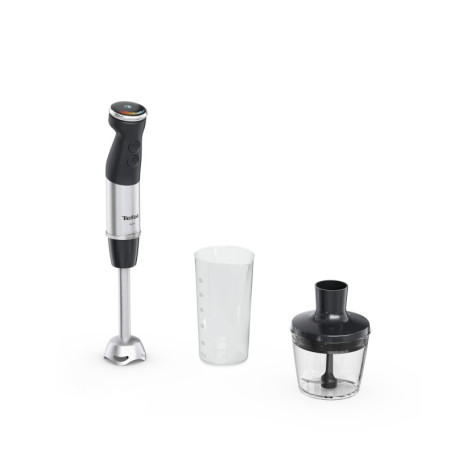 Tefal Quickchef 2 en 1 - Mixeur et Hachoir Noir/Acier Inoxydable