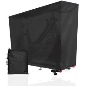 Housse de Protection pour Vélo d'Appartement - Imperméable et Durable - Noir