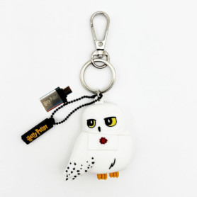 Porte Clé Hedwige + Clé USB 32 Go - Accessoire Harry Potter Officiel
