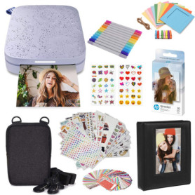 Imprimante Photo Portable HP Sprocket - Rose et Violet