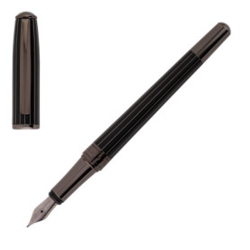 Stylo Plume HUGO BOSS Essential Pinstripe - Élégance Masculine