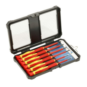 Kit de Tournevis Isolés Högert Technik HT1S987 pour Électricité