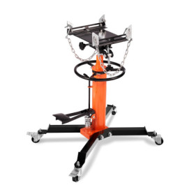 Cric de Transmission Hydraulique VEVOR - Capacité 0,6 T avec Pédale et Roues Pivotantes