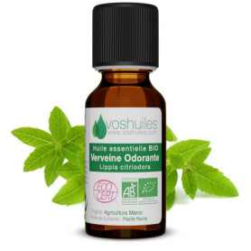 Huile Essentielle de Verveine Odorante BIO 5ml - 100% Pure et Naturelle