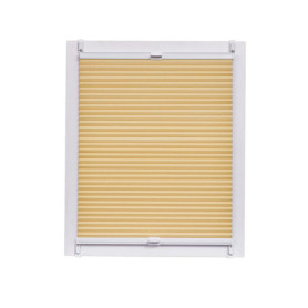 Store Plissé Nid d'Abeille Sunlines - Lumière du Jour - 120 x 150 cm - Abricot