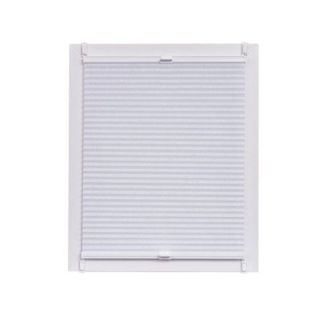 Store Plissé Nid d'Abeille Occultant Sunlines - 95 x 150 cm - Blanc