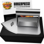 Presse à Hamburger en Acier Inoxydable - Accessoire de Barbecue STEVEN-BULL S