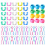 100 Pinces à Canette Colorées pour Couture - Accessoires Pratiques pour Bobines
