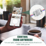 Lot de 2 Modules d'Interrupteur Wi-Fi 10 A pour Smart Home - Compatible Alexa et Google