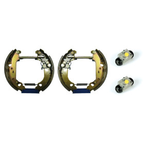 Kit de Freins à Tambour Brembo K24058 avec Levier de Frein à Main Arrière