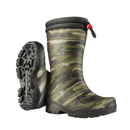 Bottes d'Hiver Camouflage pour Enfants Dunlop Blizzard - Taille 31 EU