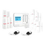 Kit Alarme Maison Connectée WiFi et GSM - LIFEBOX Futura Blanche