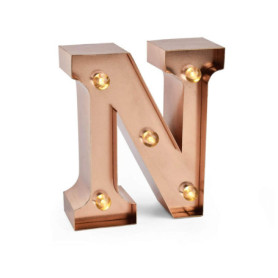 Lettre Lumineuse Décorative N - Legami