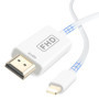 Câble Lightning vers HDMI 2M pour iPhone - Adaptateur AV Numérique 1080p