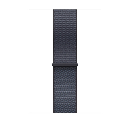 Bracelet Sport pour Apple Watch - Boucle Ajustable en Nylon Bleu Maritime - Taille Unique