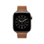 Bracelet Boucle Moderne Apple Watch 42 mm Caramel - Élégance et Confort